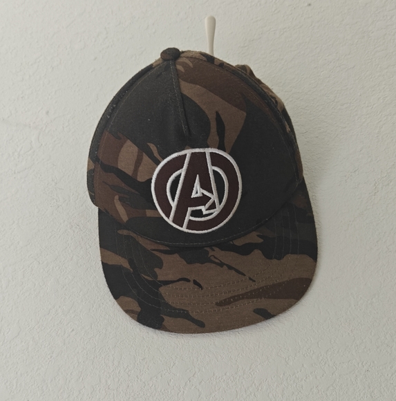 Marvel Other - Marvel Avengers Brown Camouflage Youth Hat Snapback Baseball Cap